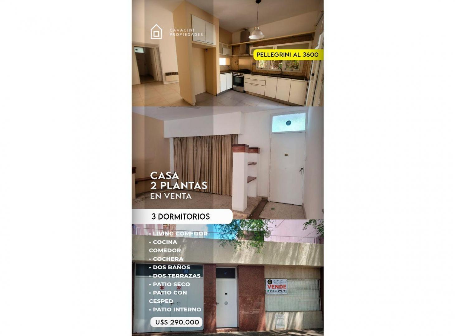 Foto de EN VENTA CASA DE 4 DORMITORIOS EN PELLEGRINI 3600, imagen 1