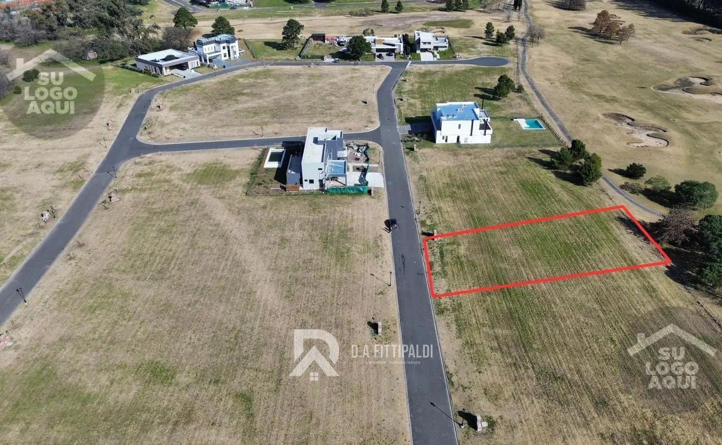 Lote vista al golf en  en Venta Pebble Beach Pilar Golf Permuta 4