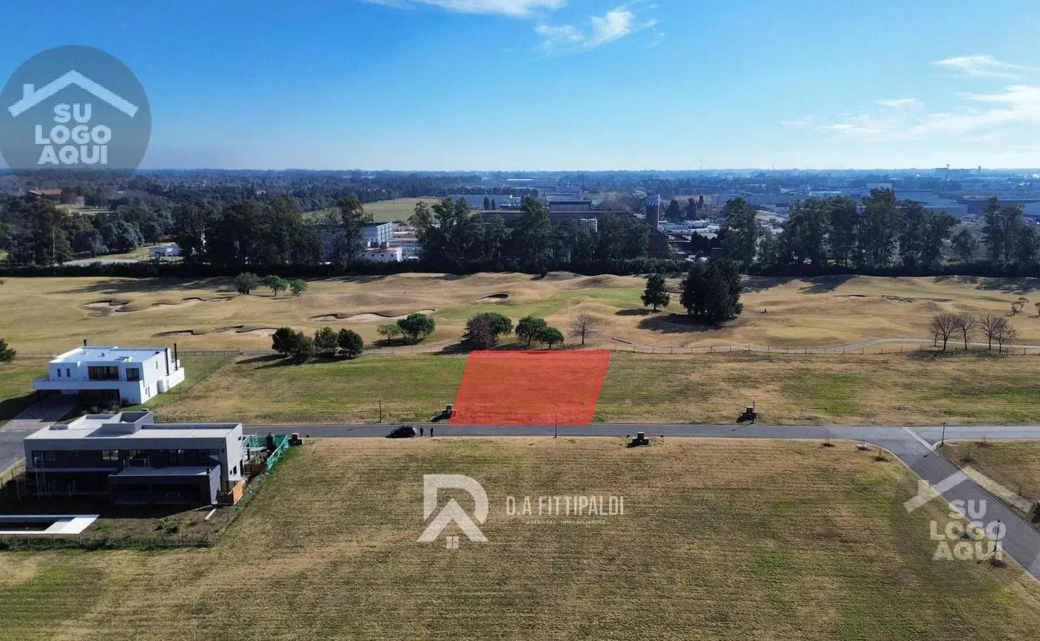 Lote vista al golf en  en Venta Pebble Beach Pilar Golf Permuta 8