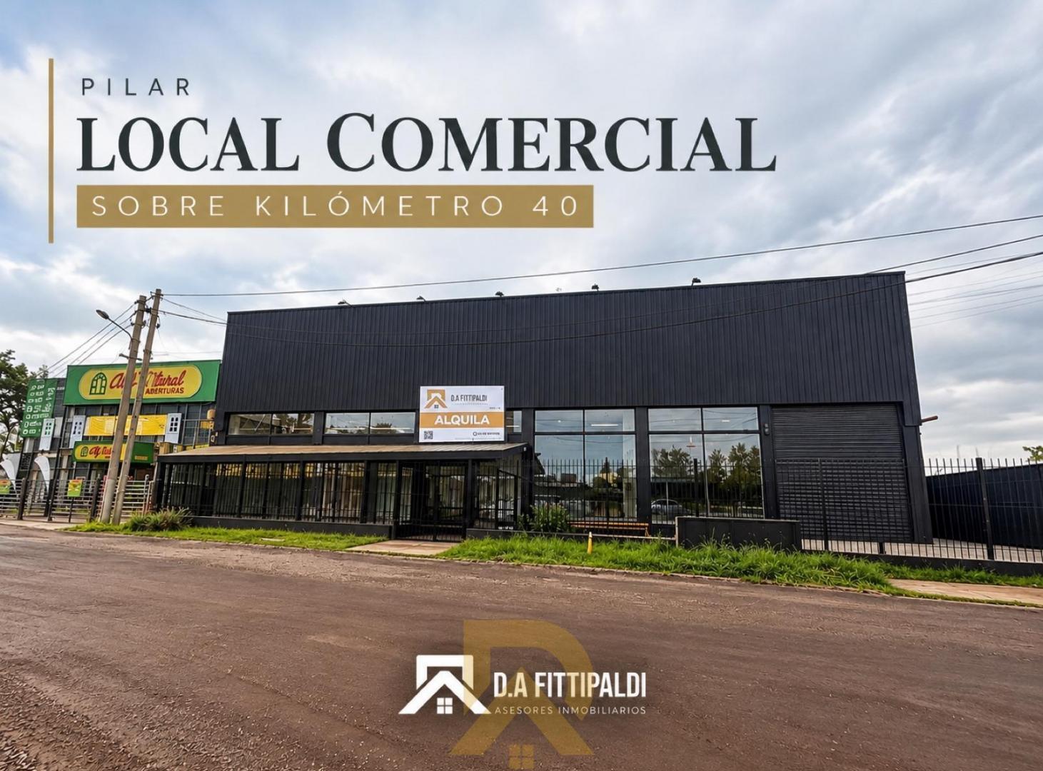 Local en alquiler 550 m2 sobre colectora Ramal Pilar