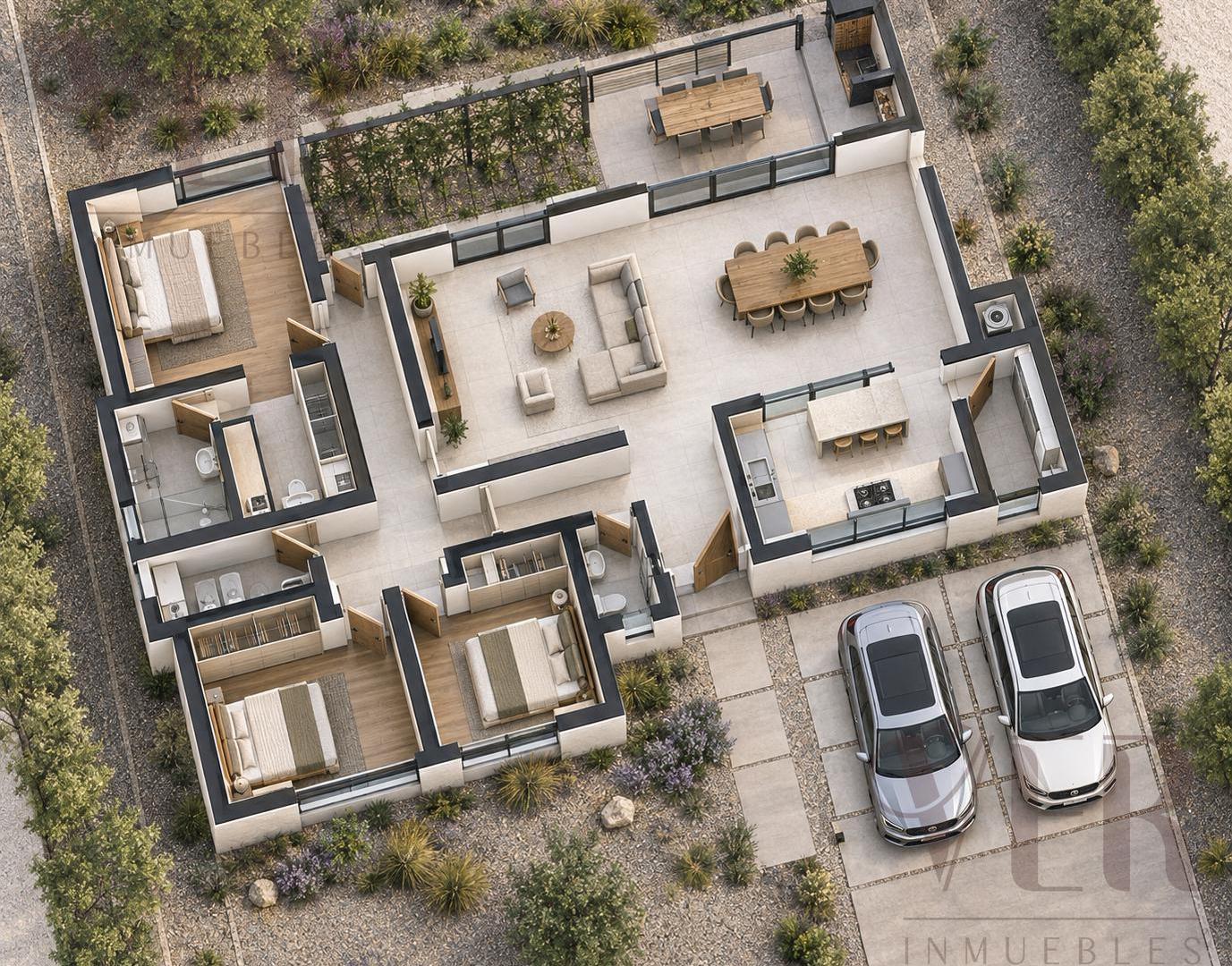 Foto de Venta de casa 3 dorm EN CONSTRUCCION- Los Canales de Plottier, imagen 1
