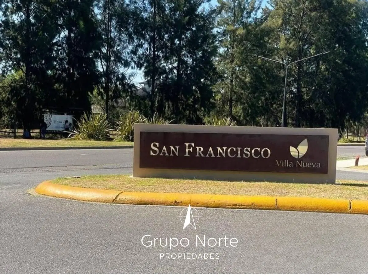 Lote en venta agua en San Francisco Villanueva orientacion Norte. 8