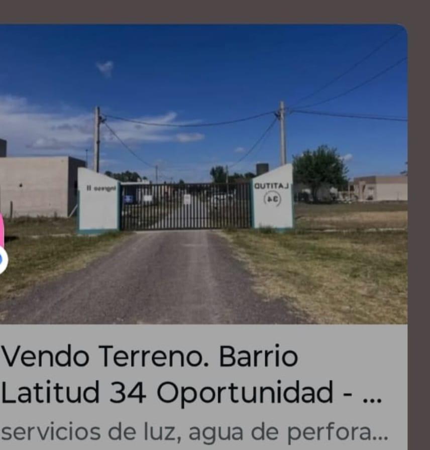 Foto de Vendo Lote La Plata, Latitud 34, imagen 2