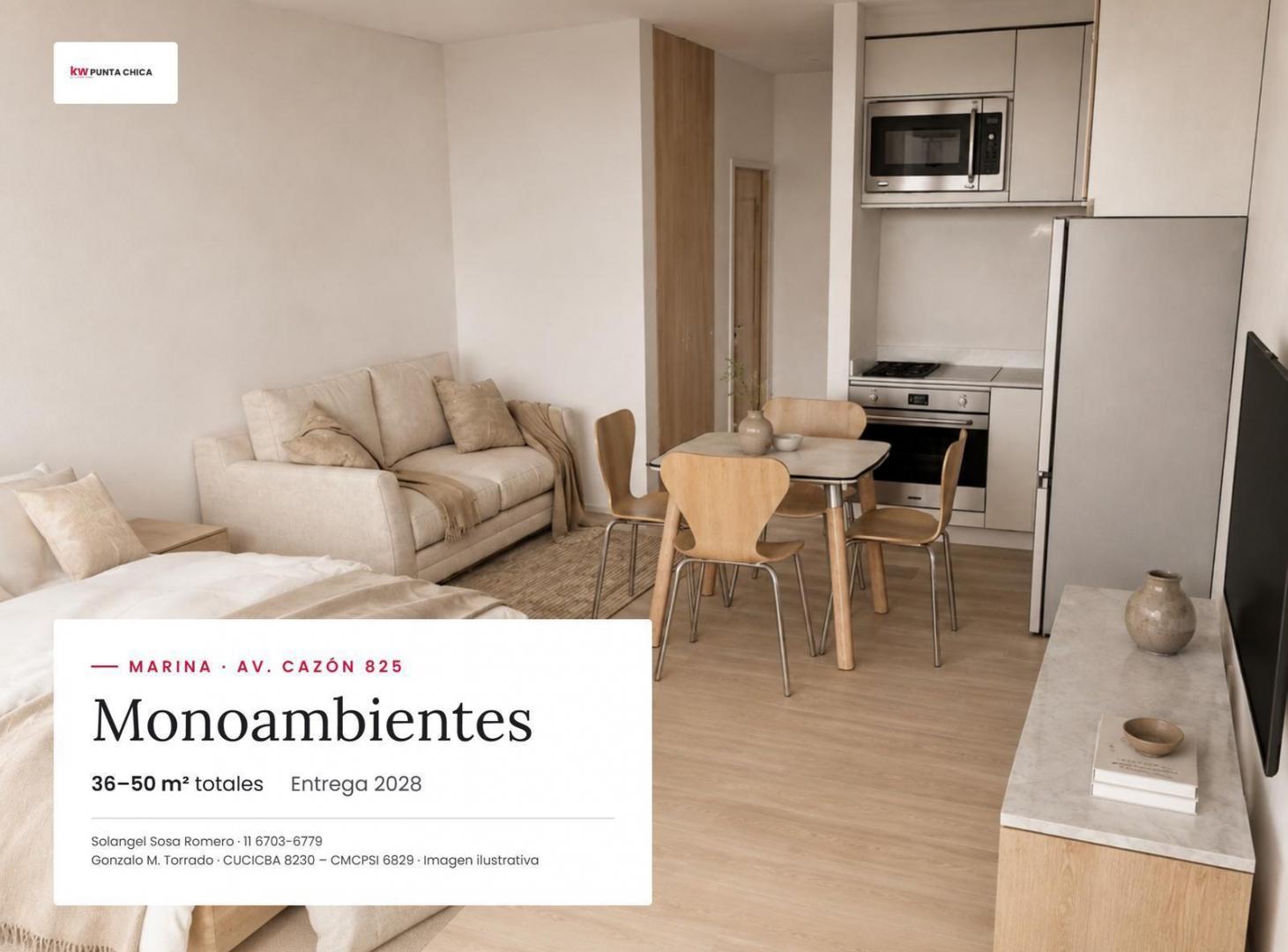 Foto de Monoambiente con balcón en pozo – Tigre centro – Financiación Cuotas, imagen 2