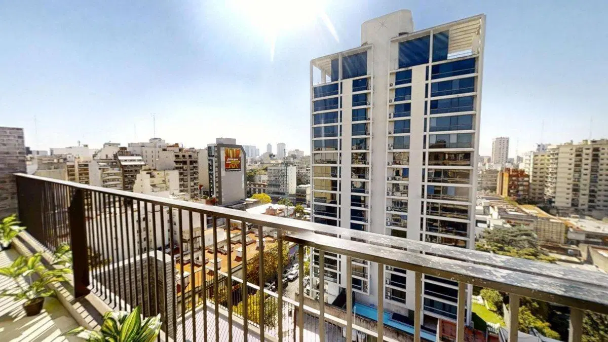 3 ambientes a estrenar con balcón y terraza propia 3