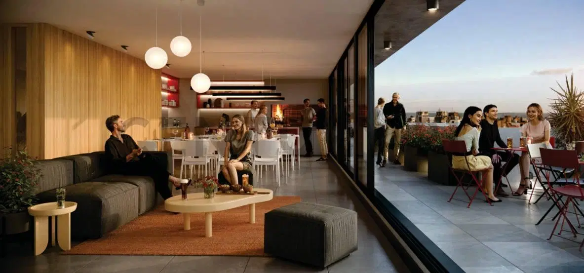 Venta Apartamento 2 Dormitorios en Cordon Rosso by Block 5