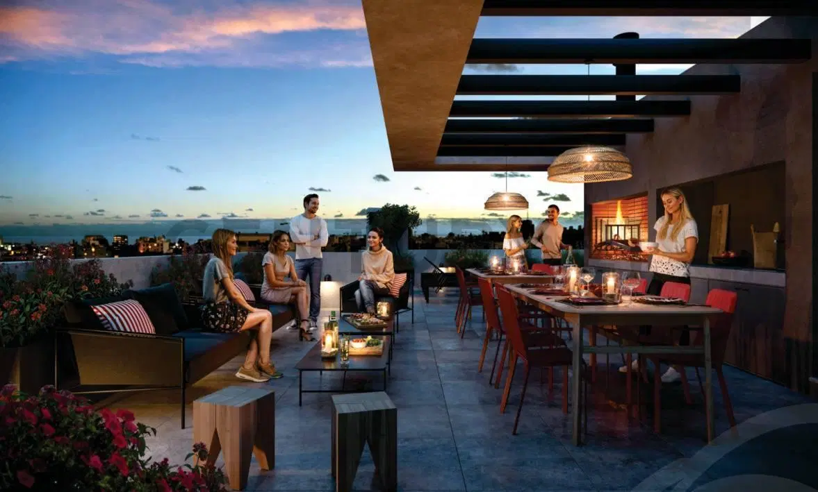 Venta Apartamento 2 Dormitorios en Cordon Rosso by Block 3