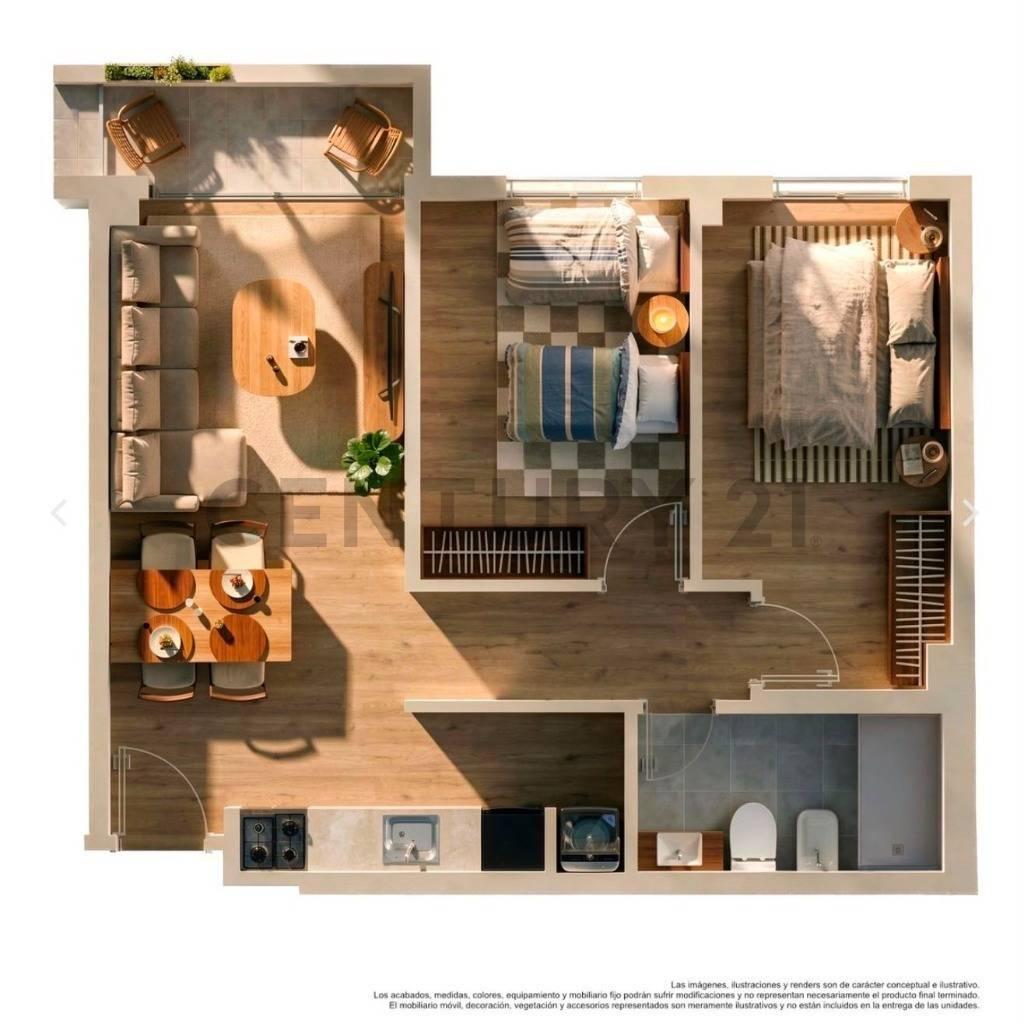 Foto de Venta Cordon 2 Dormitorios Barbacoa SUM Balcon a estrenar, imagen 5