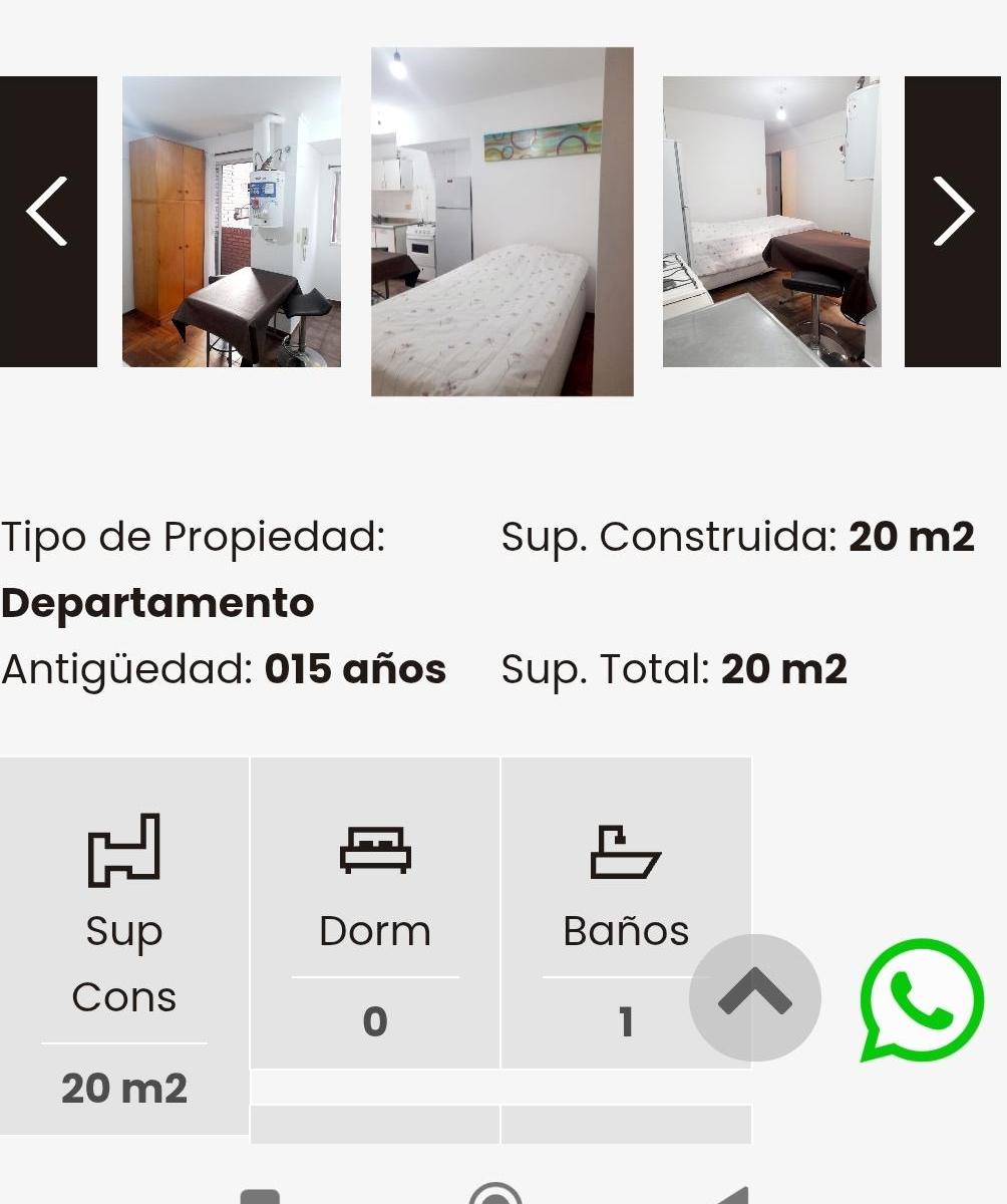 Venta Monoambiente en Nva Cba 8 Piso con Balcon 4