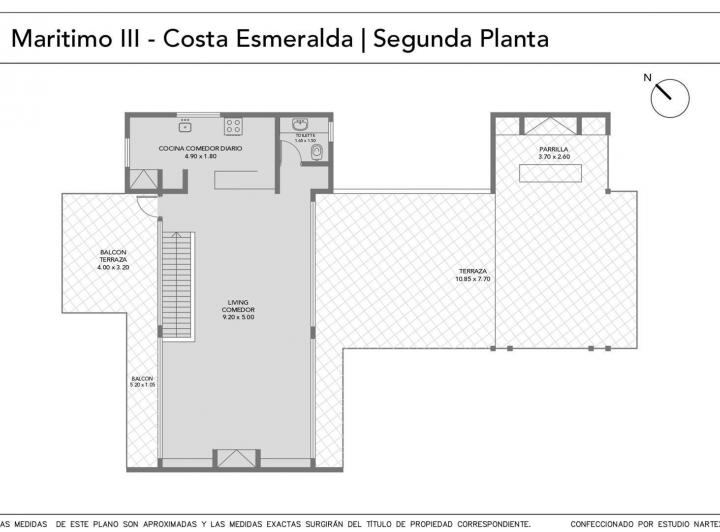 Casa  en Alq. Temporario en Marítimo III, Costa Esmeralda, Costa Atlántica