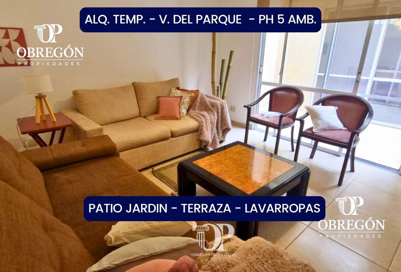 Alquiler Temporario PH s/Expensas Villa del Parque Melincue 2600
