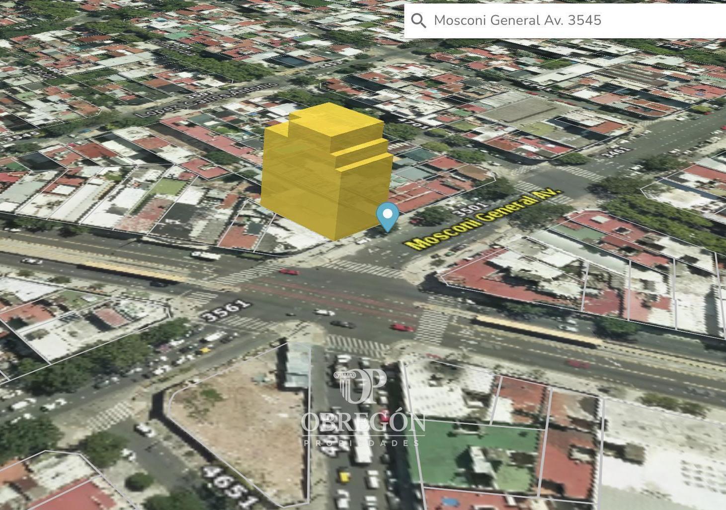 Foto de Venta Doble Lote 2850 MTS VENDIBLES / 640 MTS LOTE / USAM Av. Mosconi y San Martín, imagen 3