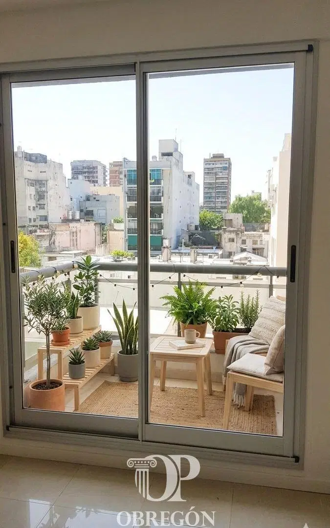 Alquiler de Monoambiente con balcón Muy luminoso en Flores Norte 4