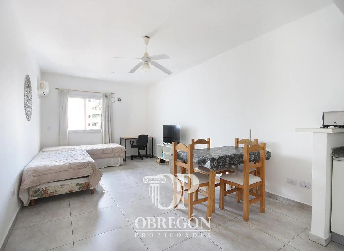 Venta Departamento Monoambiente 35 Metros con Baulera / Parque Chas 2