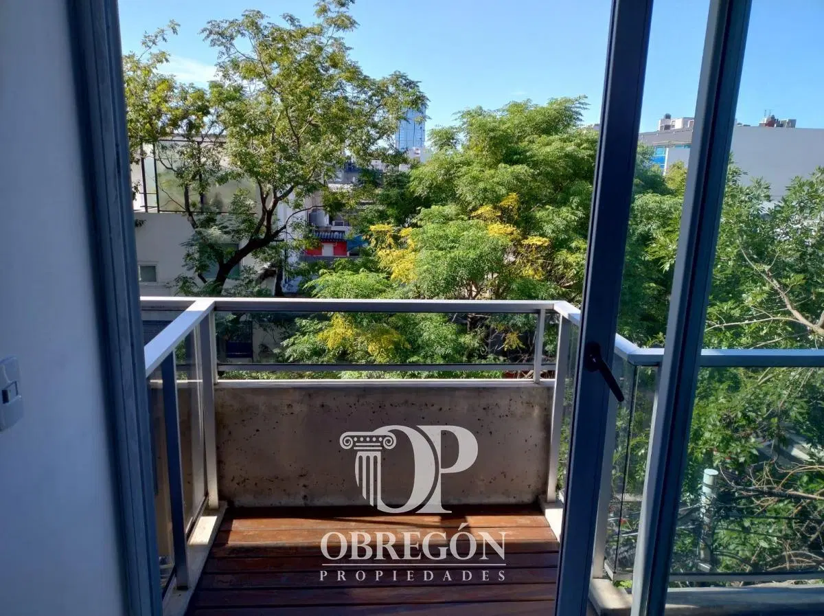 Departamento Monoambiente en Alquiler con Balcon en Palermo 4