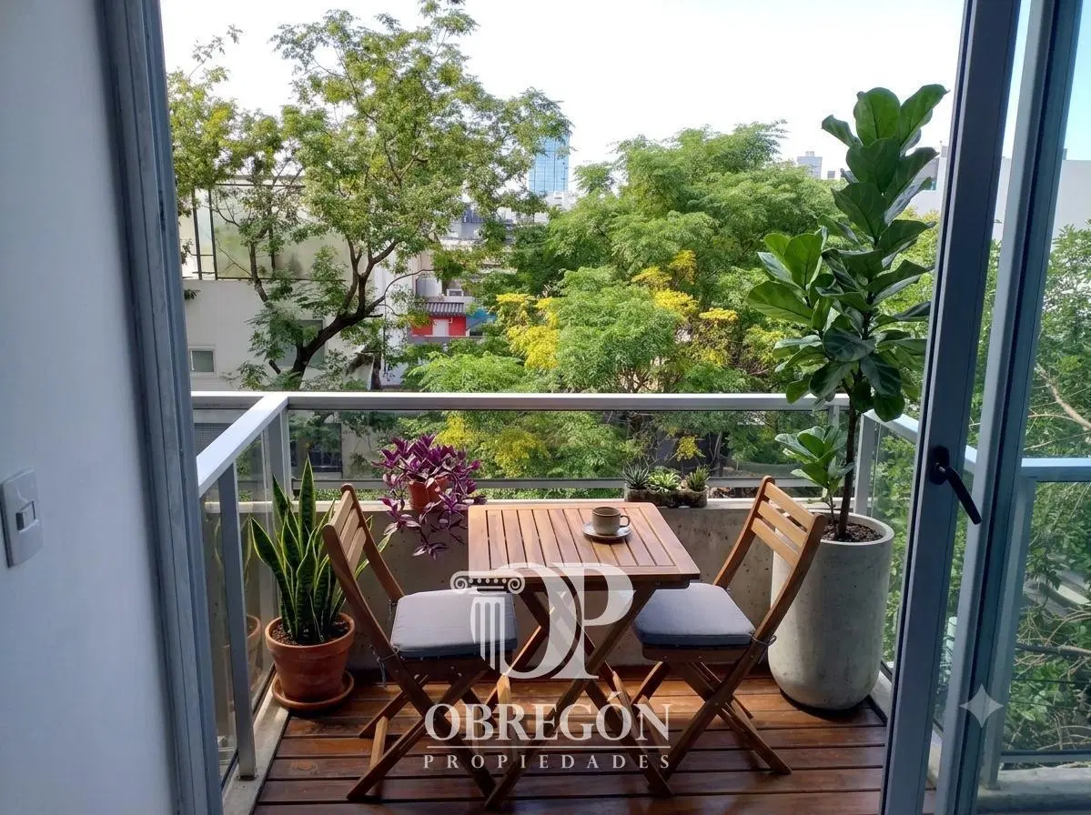 Departamento Monoambiente en Alquiler con Balcon en Palermo 3