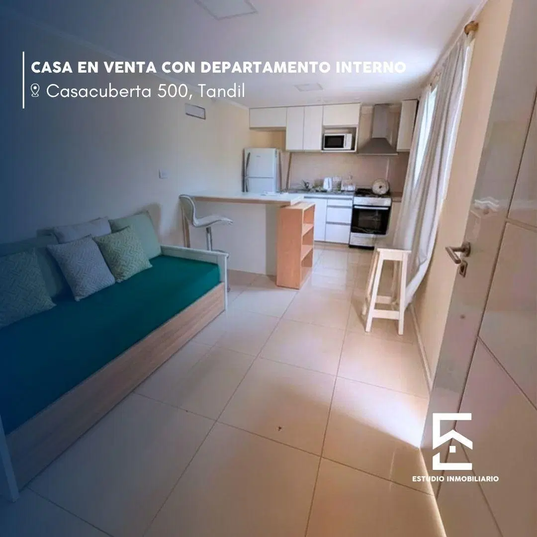 Casa EN VENTA CON DEPARTAMENTO INTERNO 5