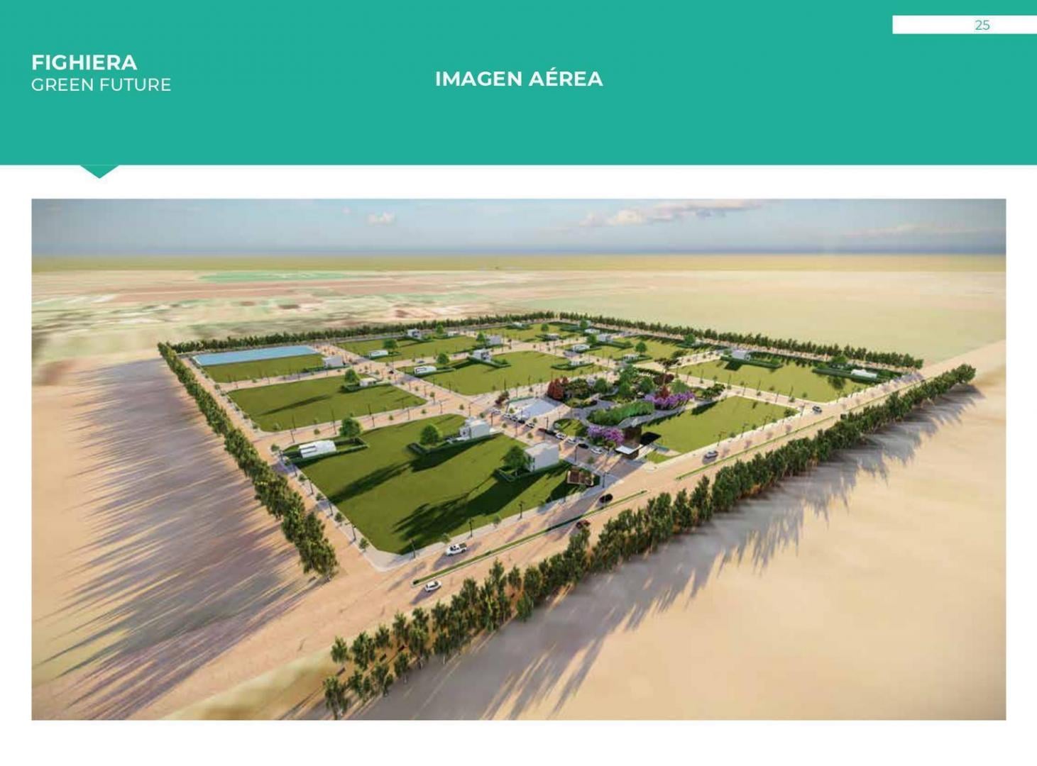 Venta terreno de 300m2 en Future Green, Fighiera