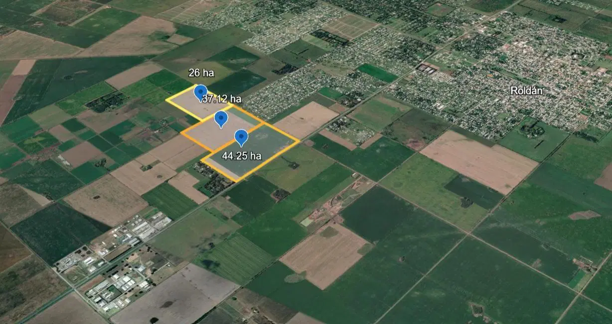 Campo 107 Ha  en Roldán 5