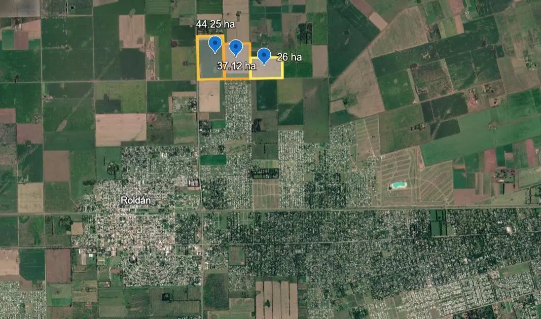 Campo 107 Ha  en Roldán 4