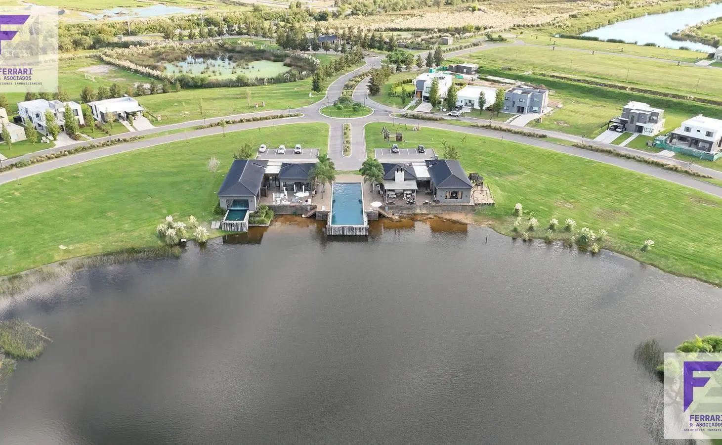 Lote financiado a la laguna en Barrio Náutico El Naudir Escobar 4