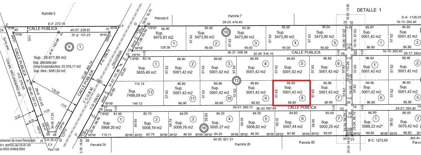 Lotes en Barrio cerrado Terranostra II de 1000m2 3