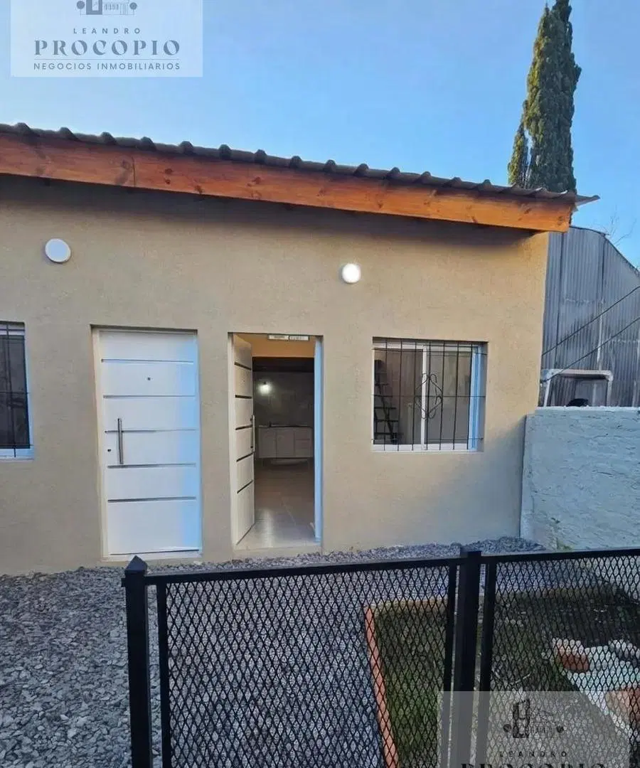 Departamento tipo dúplex dos ambientes con cochera y patio en alquiler en Moreno 5