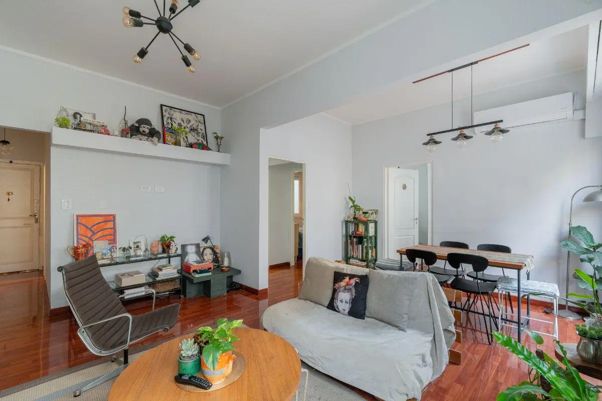 Departamento de techos altos con 67 m² y 2 dormitorios en venta a pasos del Alto Palermo 5