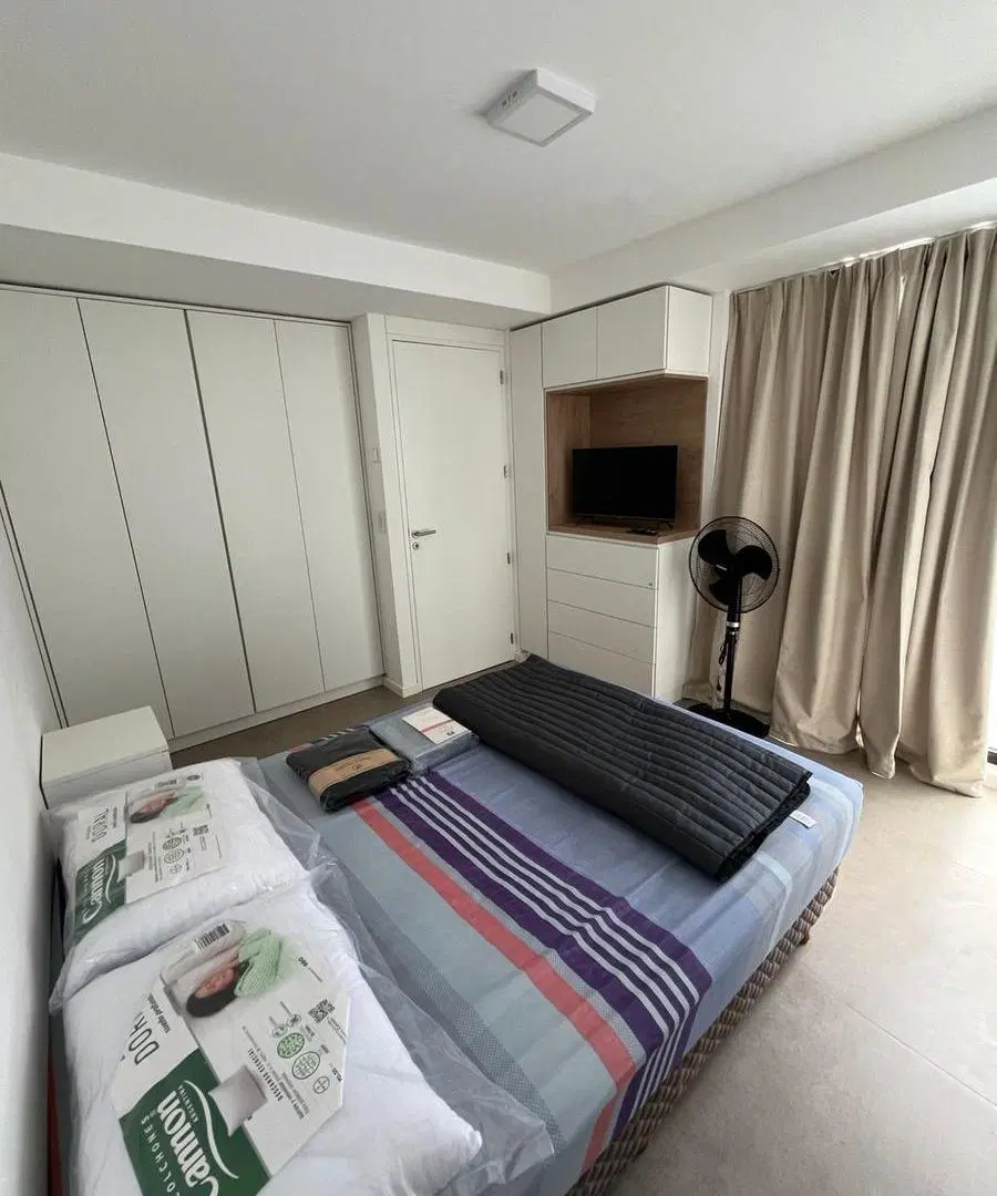 Departamento dos ambientes con cochera en venta en Playa Grande 8