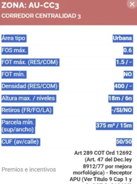 Terreno en Venta en La Plata 5