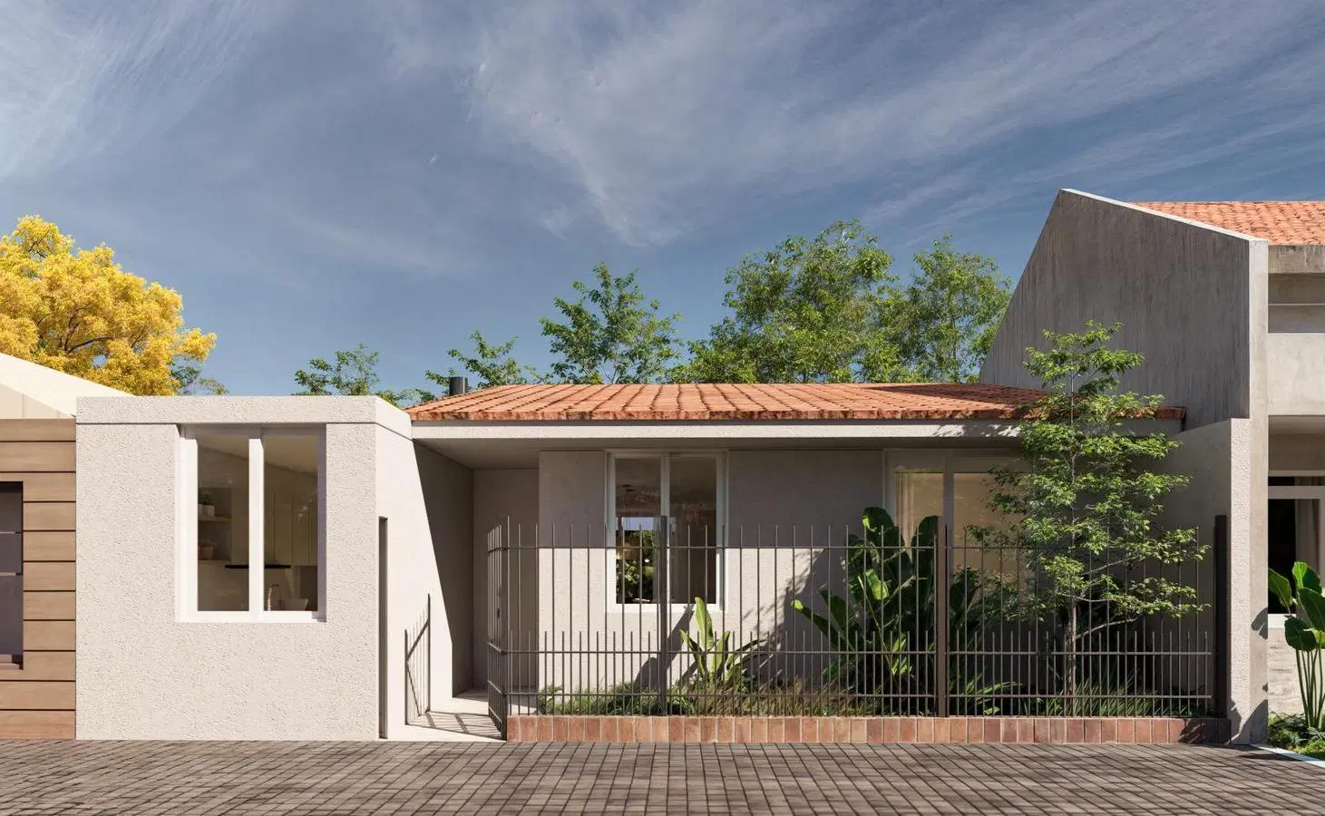Casa de 4 Ambientes a Estrenar en Venta con Jardín en Beccar 1