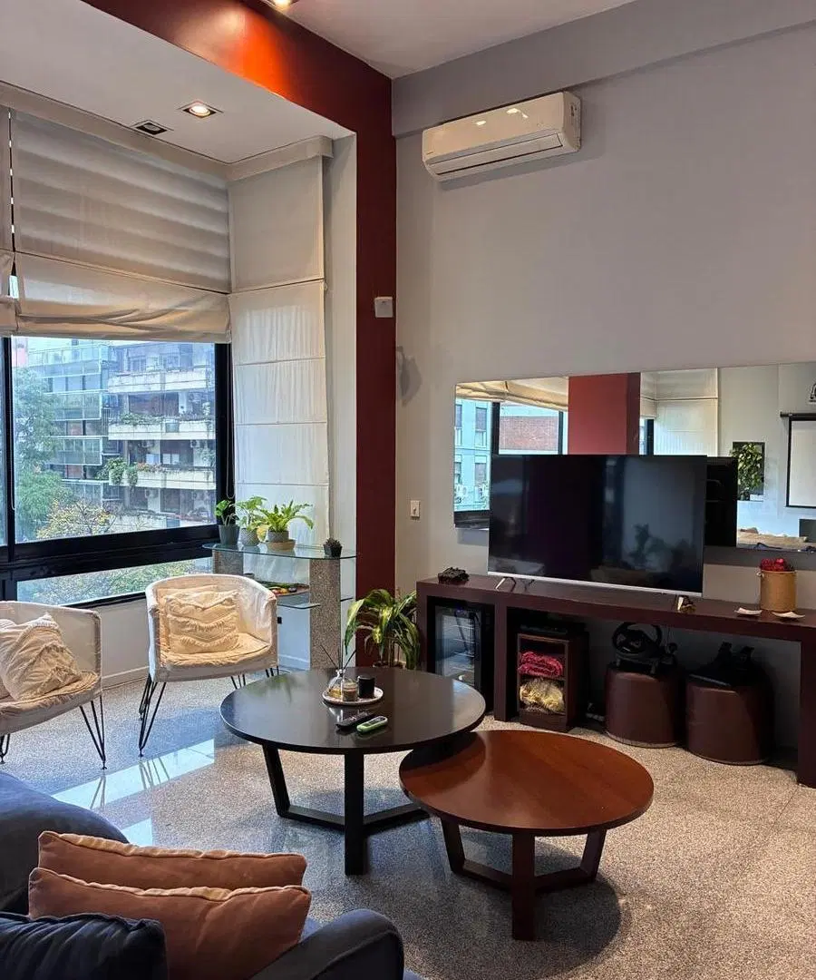 Departamento 6 ambientes amoblado con cochera en ALQUILER - Las Cañitas 4