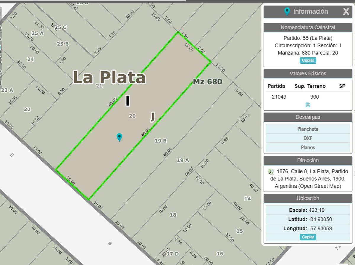 Foto de Terreno en Venta 8 N°1876 e/ 70 y 71 La Plata, imagen 4