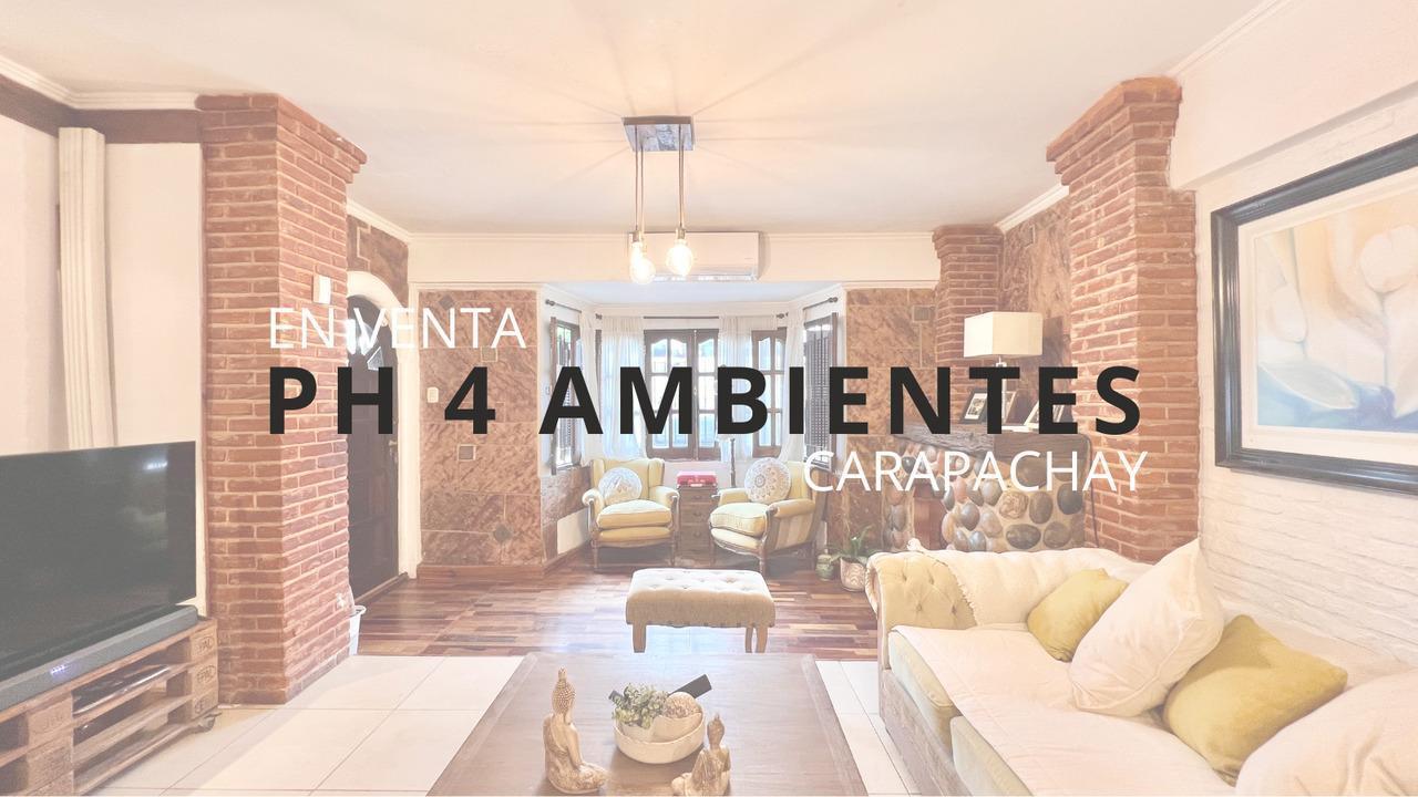 VENTA PH TIPO CASA 4 AMBIENTES CARAPACHAY