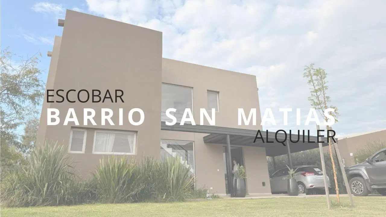 ALQUILER CASA 6 AMBIENTES BARRIO SAN MATIAS 2