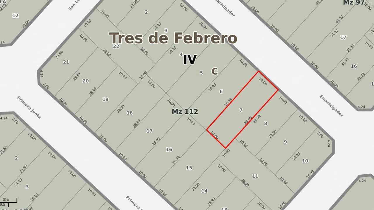 Foto de Terreno en Venta, Tres de Febrero, Oportunidad, imagen 4
