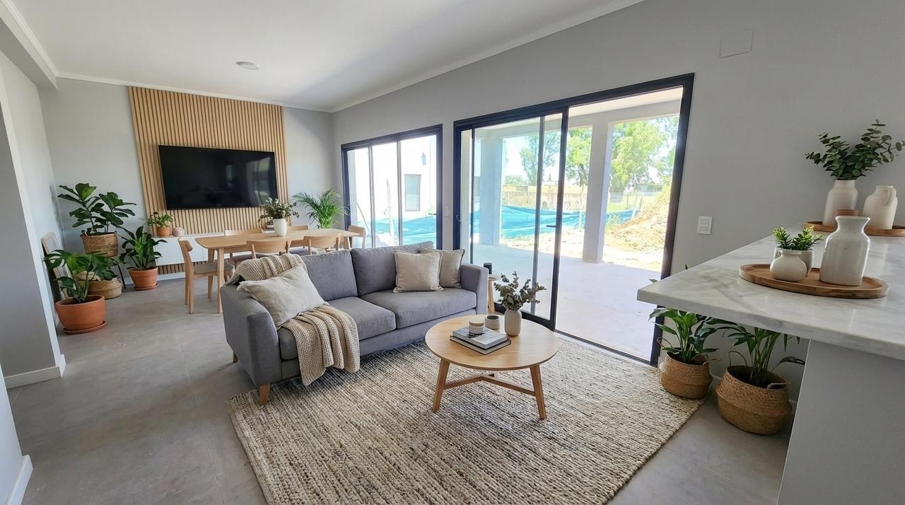 Foto de VENTA - CASA - PILAR DEL ESTE - CON PILETA - SANTA EMILIA A ESTRENAR., imagen 2