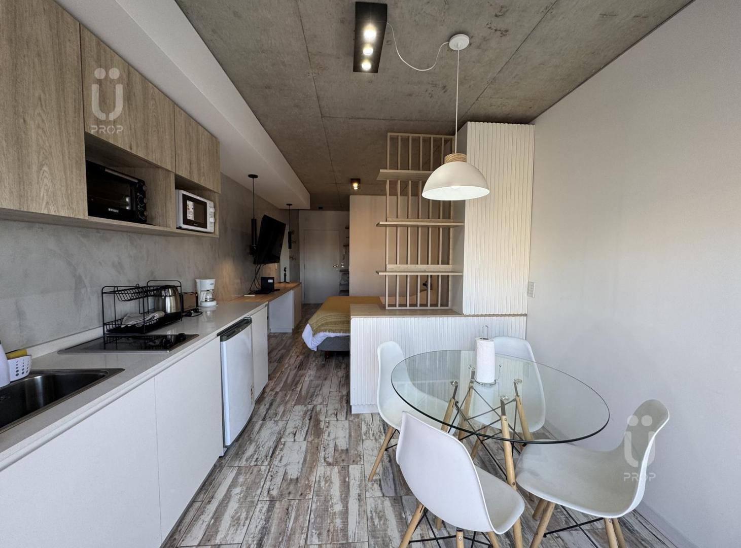 Departamento Alquiler Temporario Mensual Amoblado con Amenities, Villa crespo Monoambiente.