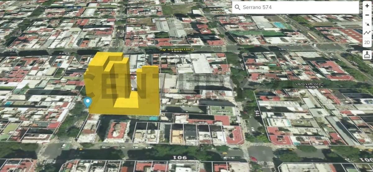 VENTA LOTE DESARROLLO ESQUINA CORRIENTES VILLA CRESPO.