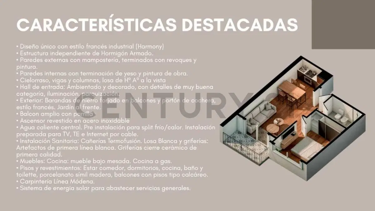 Departamento en venta Harmony 4 - entrega en Julio 2028 4