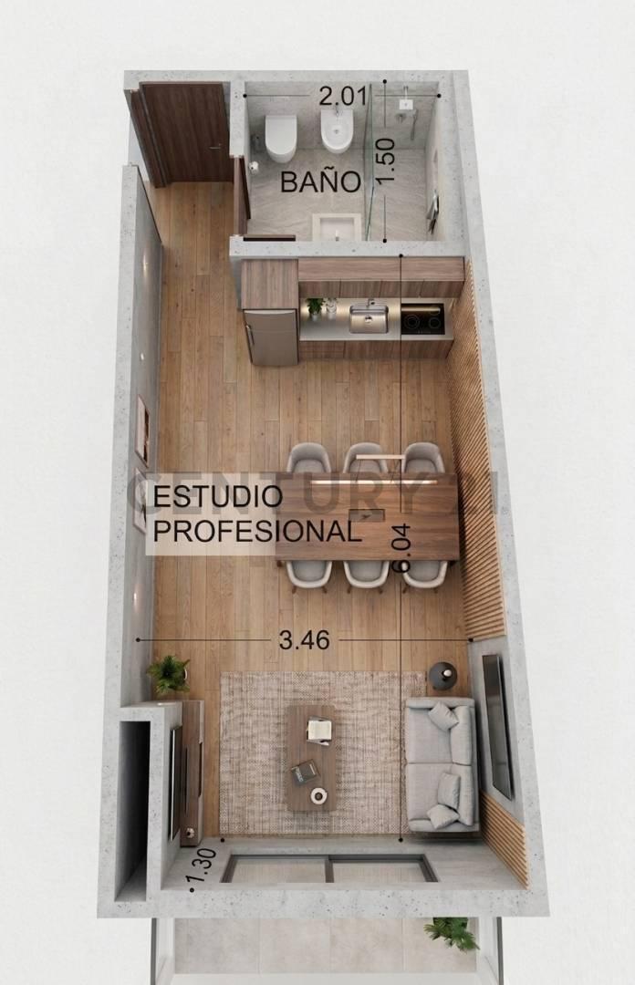 Foto de Departamento con terraza propia en Pozo, imagen 4