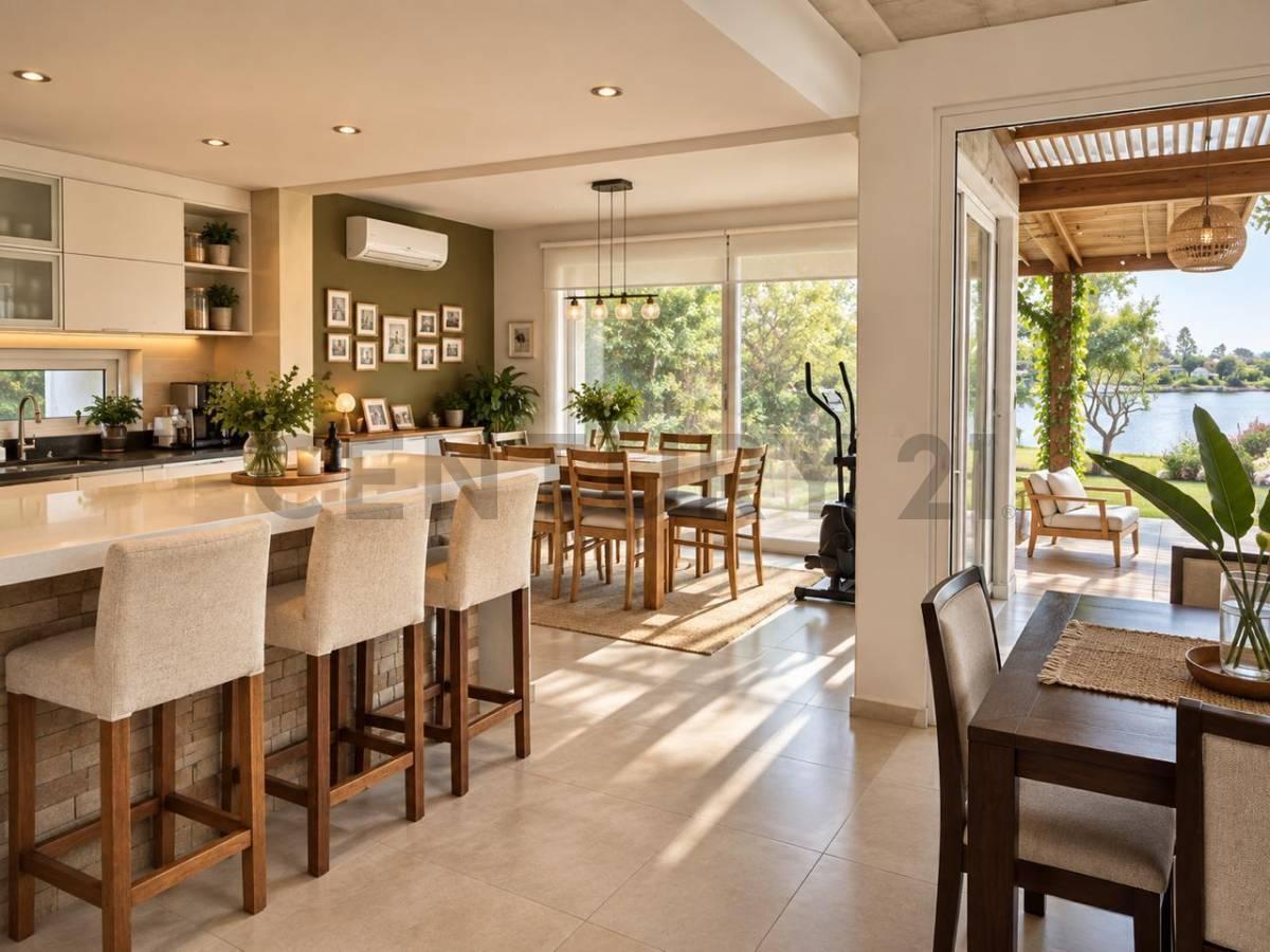 Foto de Casa en Venta en El Cantón Puerto | Vista a la Laguna | Pileta | 3, imagen 4