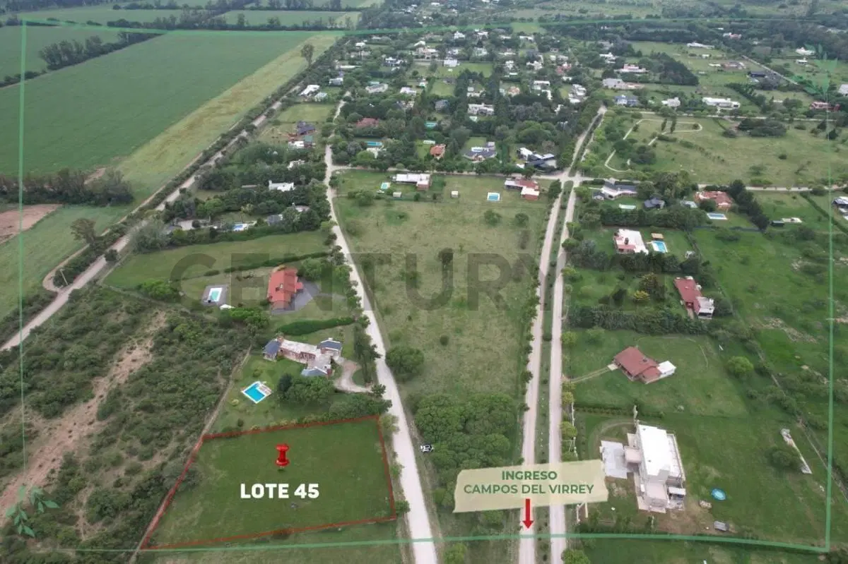 VENTA LOTE 2980 MTS EN BARRIO PRIVADO CAMPOS DEL VIRREY 4