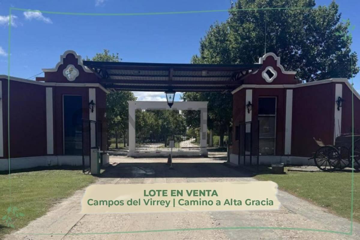 VENTA LOTE 2980 MTS EN BARRIO PRIVADO CAMPOS DEL VIRREY