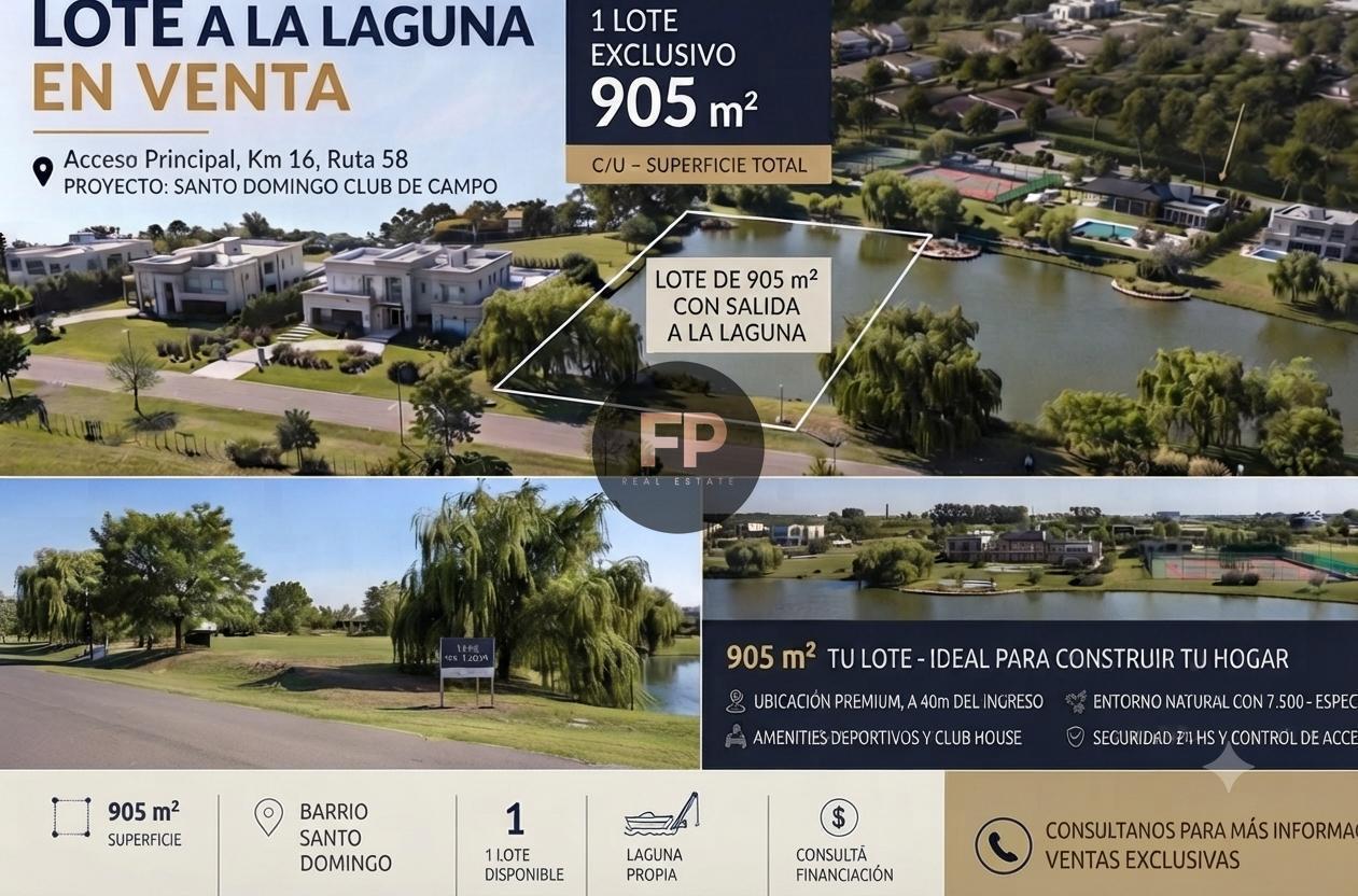 Foto de Terreno en venta a la laguna , barrio Santo Domingo., imagen 2