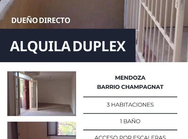 Alquilo dpto barrio Champagnat desocupado o amoblado para estudiantes. 2
