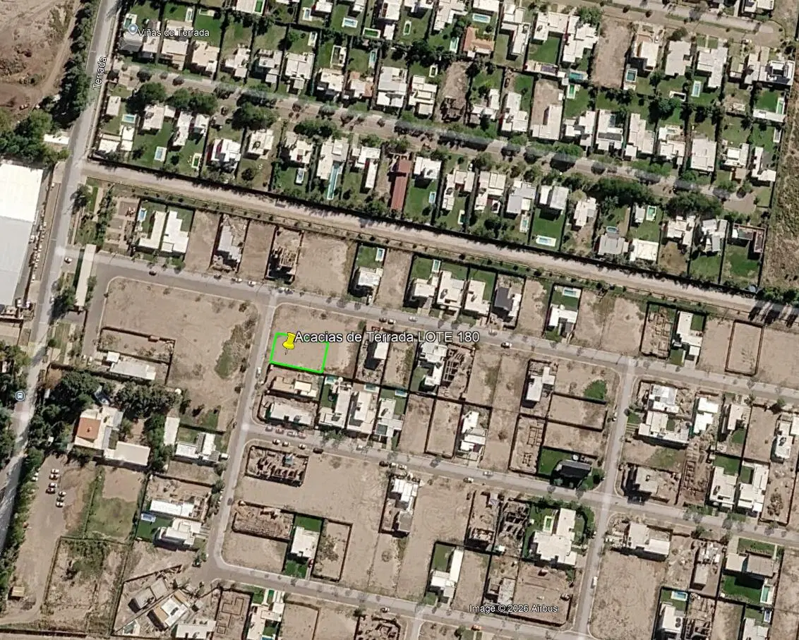 LOTE EN VENTA EN B° PRIVADO ACACIAS DE TERRADA A MTS RUTA 60 2