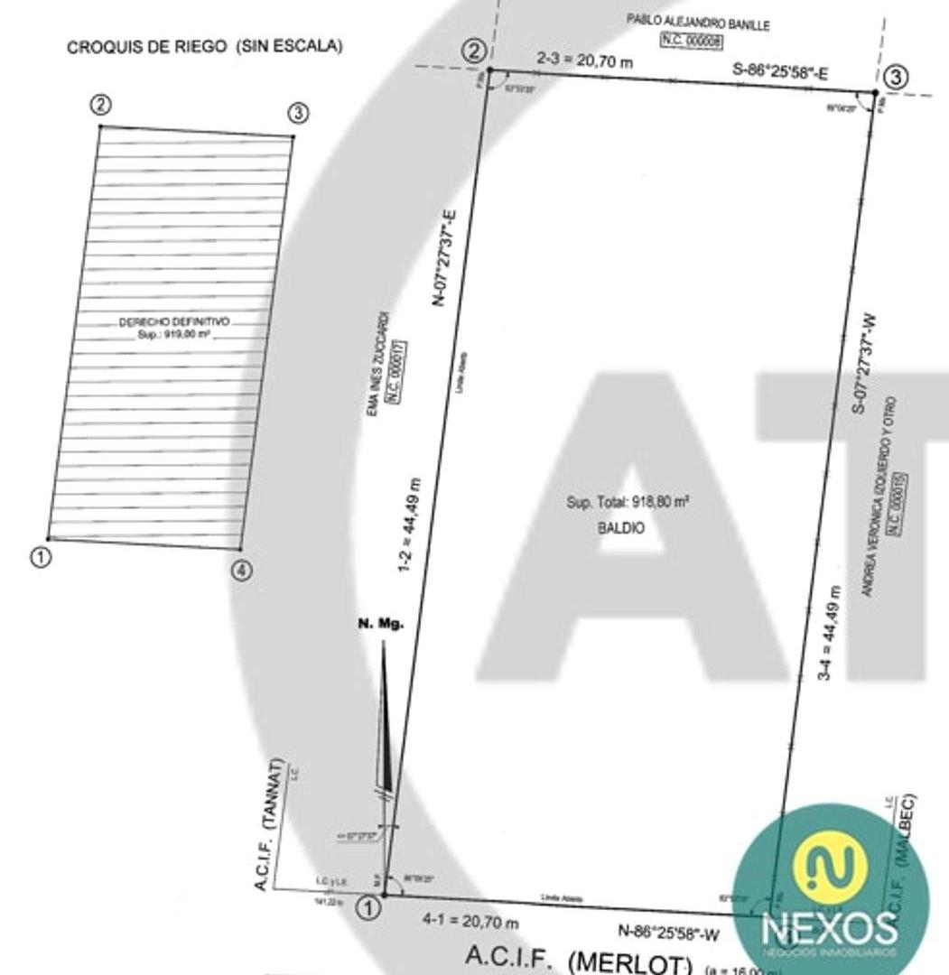 Foto de Terreno / Lote en venta de 919m2 ubicado en Maipú, imagen 1