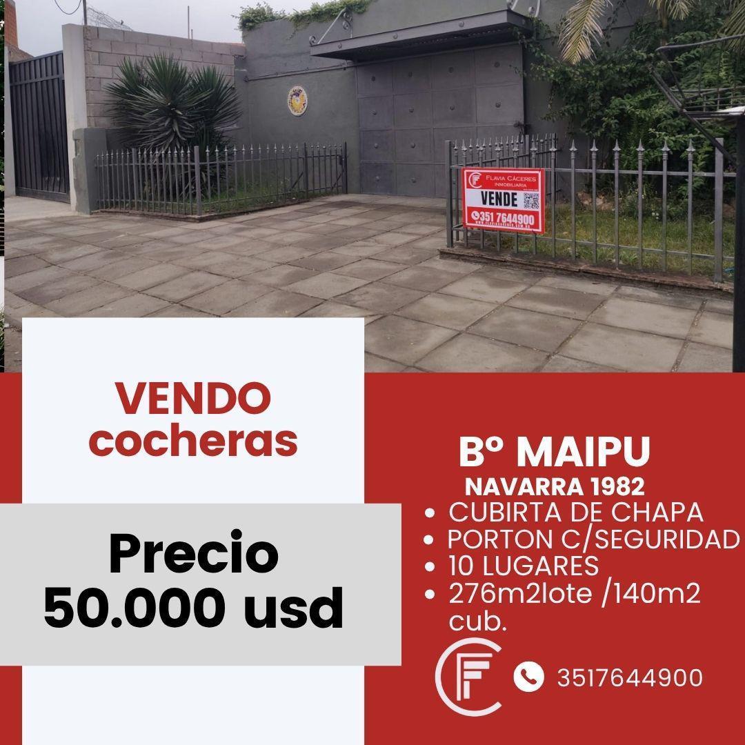 VENDO  LOTE CON COCHERAS FUNCIONANDO BARRIO MAIPU