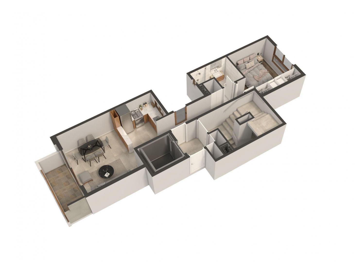 Foto de DEPARTAMENTO EN VENTA LA PLATA EN POZO BALCON, imagen 4